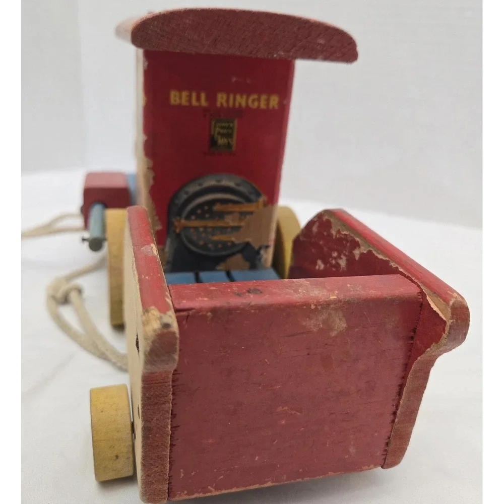 Vintage Fisher Price Looky Chug-Chug Train #220 1953‎ Fair Condition